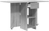 vidaXL Esstisch 115 x 70 x 75 cm Holzwerkstoff Grau Sonoma 8006034 Bild 5