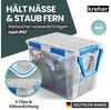 Kreher Aufbewahrungsbox mit Deckel und Dichtungsring (IP67) 100 Liter, rollbar (Set wählbar) (3 St) Bild 2