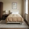 vidaXL Winterbettdecke Gepolstert Dunkelblau 140 x 220 cm Mikrofaser 42026139 Bild 4