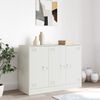 vidaXL Sideboard Weiß 99x39x73 cm Stahl 841726 Bild 3