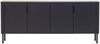 Sideboard Gunnar Kiefer FSC, modern zeitloses Design, mattschwarz, 200 x 44 x 85 cm Bild 4