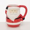 2x Kaffeebecher Nicko 400ml rot Weihnachtsmann-Tasse Glühwein Kakao Pott X-Mas Bild 5