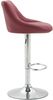 Barhocker Lazio Kunstleder, bordeauxrot Bild 4