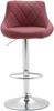Barhocker Lazio Kunstleder, bordeauxrot Bild 2