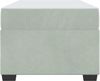 vidaXL Bettrahmen mit Matratze Hellgrau 80 x 200 cm Stoff 3399254 Bild 5