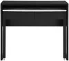 Vente-unique - LOAVIA Büromöbel Holz, Platte SchwarzWeiß - B 40 cm x H 87 cm x L 100 cm Bild 5