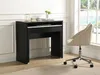 Vente-unique - LOAVIA Büromöbel Holz, Platte SchwarzWeiß - B 40 cm x H 87 cm x L 100 cm Bild 3