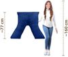 Amilian Schlafkissen - Lesekissen für Bett und Sofa - Seitenschläferkissen - Stillkissen, Seitenschläfer, Rückenlage, Schlafkissen für Seitenlage, Kissen mit Füllung und abnehmbarem Bezug - Stillhilfe Bild 3