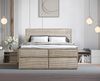 B&B Home 'Tilia II' Boxspringbett mit Bettkasten, Stoff, Beige, 160x200 cm Bild 4