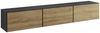 moebel-dich-auf Lowboard VARIANTO 4 (3 tlg, 228 cm breit, 3 St, TV-Schrank bestehend aus 3 Schränken mit Klappe), stehend und hängend Bild 2