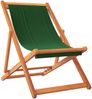 vidaXL Klappbare Strandstühle 2 Stk. Grün Stoff 3214496 Bild 3