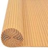 vidaXL Gartenzaun Doppelseitig 110x300 cm Gelb 317153 Bild 4