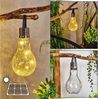 hofstein LED Solarleuchte »Marta« Solarleuchte Gartenlampe aus Echtglas, LED, mit Solarpanel, Ein-/Ausschalter, kein Stromanschluß nötig Bild 2