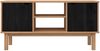 vidaXL TV-Ständer OTTA 113,5 x 43 x 57 cm Schwarz Massives Kiefernholz 42041754 Bild 4