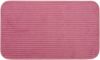Gözze Badematte Berlin, Höhe 7 mm, rutschhemmend beschichtet, fußbodenheizungsgeeignet, Polyester, rechteckig, Badteppich, Uni Farben, Cord Optik, waschbar Bild 1
