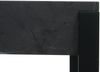 Schreibtisch HWC-L53, Bürotisch Computertisch Arbeitstisch, Metall 100x54cm ~ Marmor-Optik grau Bild 5