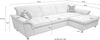 DOMO collection Ecksofa Franzi Steppung im Sitzbereich B7T/H: 278/162/80 cm, L-Form, wahlweise mit Bettfunktion, Bettkasten und Kopfteilverstellung Bild 4