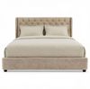 IDIMEX Polsterbett SAMPERI, Bett 180x200 cm mit Lattenrost und Chesterfield Steppung Samt Beige Bild 4