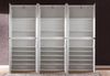 trendteam Garderobenschrank Mehrzweckschrank Flurschrank Weiß Melamin 222x191 cm Bild 5