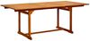 vidaXL Garten-Esstisch (150-200)x100x75 cm Massivholz Akazie 316564 Bild 2