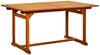 vidaXL Garten-Esstisch (150-200)x100x75 cm Massivholz Akazie 316564 Bild 4