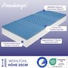 RELAXX Gel Matratze 180x200 cm mit 3D Memory Foam - 7 Zonen; 25cm Höhe; H2/H3 - Wendbare Kaltschaummatratze mit optimaler Druckentlastung Bild 2