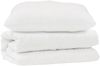 vidaXL Bettdecken Set mit Kissen 2 pcs Weiß Mikrofaser 3376840 Bild 2
