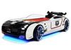Autobett Kinderbett "Roadster Police" LED Sound Sportsitze Lattenrost Spoiler 90x190 cm Bild 2