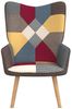 tinkaro Sessel tinkaro Fernsehsessel MILLA3 Patchwork-Stoff Relaxsessel Mehrfarbig (1-St) Bild 2