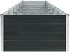 vidaXL Garten-Hochbeet Verzinkter Stahl 480x80x45 cm Anthrazit 47067 Bild 4