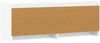 vidaXL TV-Schränk 135 x 33 x 47 cm Weiß Holzwerkstoff 8011227 Bild 5