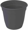 Pflanztopf Blumentopf Pflanzkübel Blumenkübel 32 cm anthrazit Rundes Kunststoffgefäß mit Bodenlöchern Bild 1