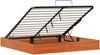 vidaXL Ottoman Bettgestell mit Stauraum Wachsbraun 180 x 200 cm 3418797 Bild 3