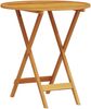 vidaXL Klapp Bistro Set 3 pcs Braun Massivholz Akazie 3375695 Bild 5