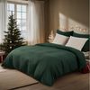 Topfinel Bettwäsche bestseller in 135x200,155x220 oder 200x200cm, 100% Mikrofaser, 2 teilig, Kuschelig,flauschig,allergiker,seersucker,bügelfreie bettwäsche set Bild 2