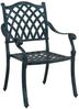 vidaXL Gartenstuhl 2 pcs Grün 56 x 55 x 92,5cm Aluminium 42002377 Bild 3