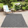 Outdoor Teppich Piero rechteckig - 140x200 cm - Grau Bild 2