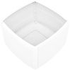 vidaXL Beistelltisch Weiß 54×54×36,5 cm Kunststoff 48774 Bild 4