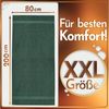 NatureMark Saunatuch Frottier Saunatücher 80x200cm, 100% Baumwolle (2-St), Premium Qualität SAUNATUCH Sauna-Handtuch, 80x200cm, Dunkel grün Bild 2
