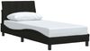 vidaXL Bettgestell ohne Matratze "Hanko" Schwarz 80x200 cm Stoff 3310351 Bild 3