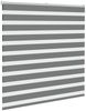 vidaXL Doppelrollo Dunkelgrau 140x100 cm Stoffbreite 135,9 cm Polyester 4014113 Bild 3
