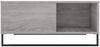 vidaXL Couchtisch Grau Sonoma 80x80x36,5 cm Holzwerkstoff 830794 Bild 5
