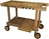Teakholz Servierwagen BIG Bild 2