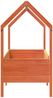 vidaXL Kinderbett Hausbett Wachsbraun 70x140 cm Kiefer 850715 Bild 5