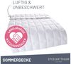 SPESSARTTRAUM Daunenbettdecke Laax Bettdecke 135x200, 155x220 cm und viele weitere Größen, Füllung: 100% Daunen, Bezug: 100% Baumwolle, Bettdecken Ganzjahresbettdecke, Winter, Sommer Bild 2