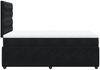 vidaXL Boxspringbett mit Matratze Schwarz 120x200 cm Samt 3292318 Bild 5