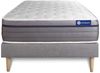 Actiflex zen matratze 80x200cm + Bettgestell mit lattenrost - Dicke : 26cm - Taschenfederkern und Memory-schaum - H3 Bild 1