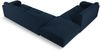 Micadoni Ecksofa Molino 6-Sitzer Links Boucle Dunkelblau Bild 3