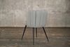 KAWOLA Stuhl JADA Esszimmerstuhl Leder grau 79 x 55 x 59 cm Bild 5