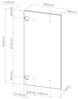 Küchenfront R-Line Sonoma 29.6 x 59 cm Möbelfront für den Hängeschrank Vicco Bild 2